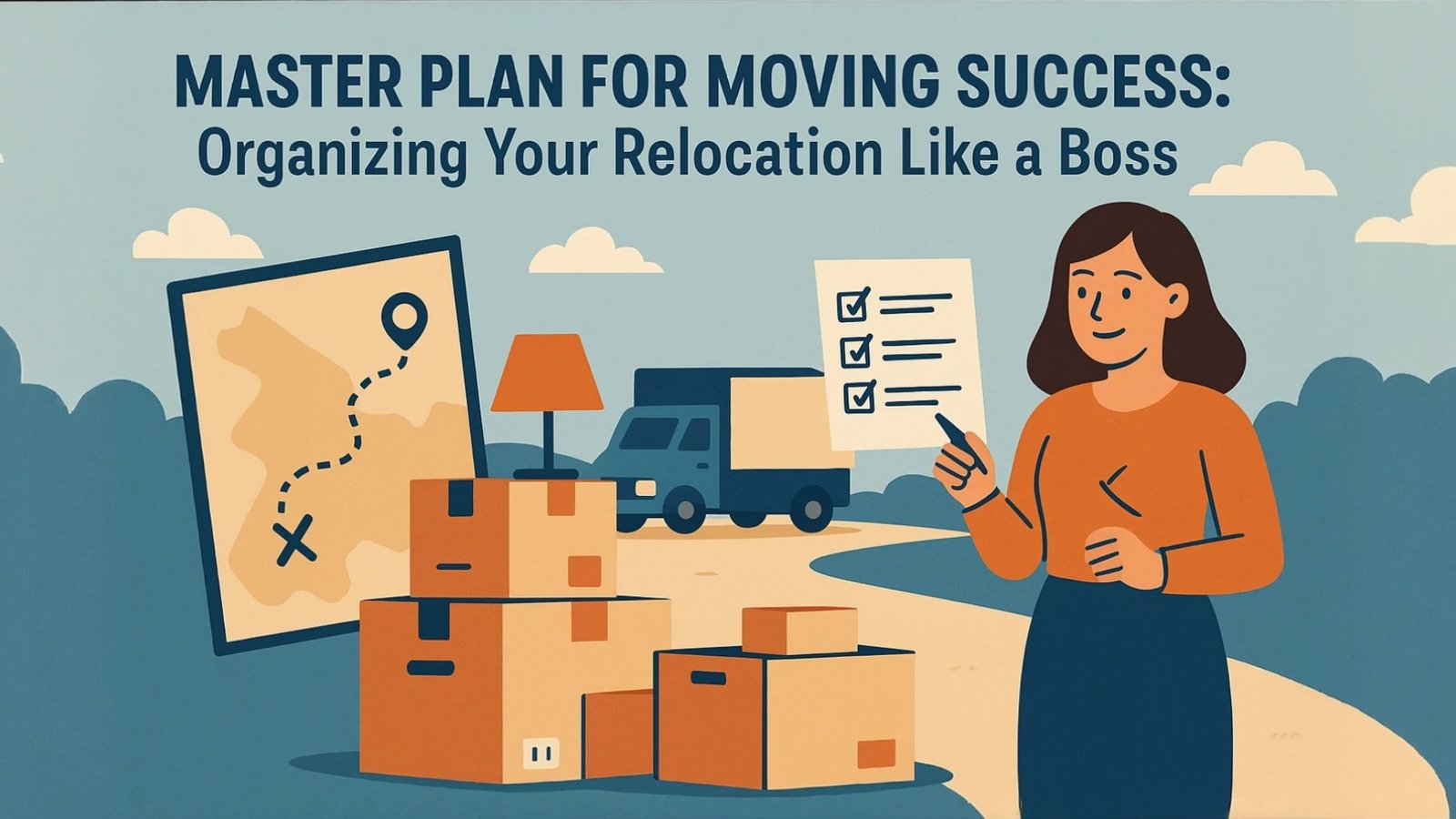 Master Plan for Moving Success: Organizing your Relocation Like a Boss